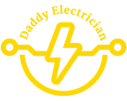 Daddy Electrician Logo