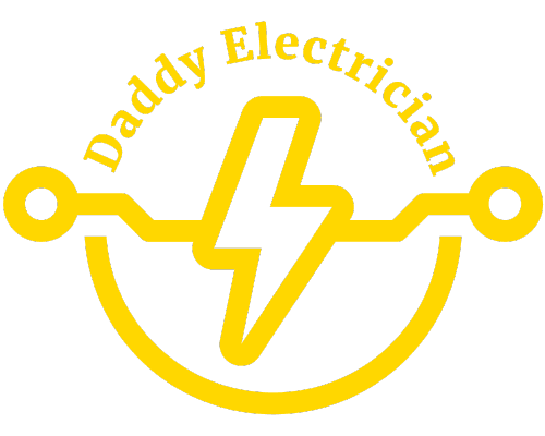 Daddy Electrician Logo